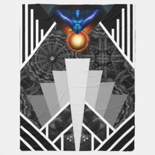 Cobertor De Velo Asas De Relâmpago De Cabelo De Mech Flare Blanket