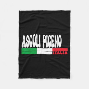 Cobertor De Velo Ascoli Piceno Cidade Italia Antiga Bandeira Itália