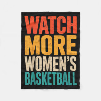 Cobertor De Velo Assista Mais Basquete Feminino Camisa de Torcedor 