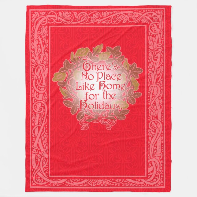 Cobertor De Velo Assistente Clássico do Bolso de Natal de Oz (Frente)