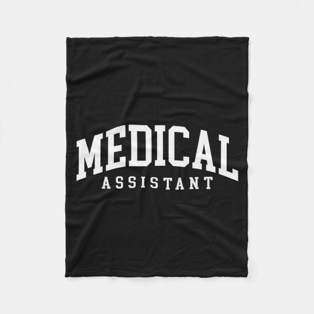 Cobertor De Velo assistente médica ma cma enfermagem assistente méd (Frente)