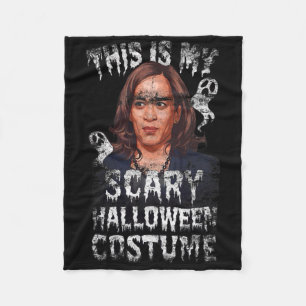 Cobertor De Velo Assustador Halloween Kamala Harris Trump Eleição