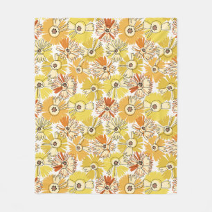 Cobertor De Velo Aster Bloom Fleece Blanket