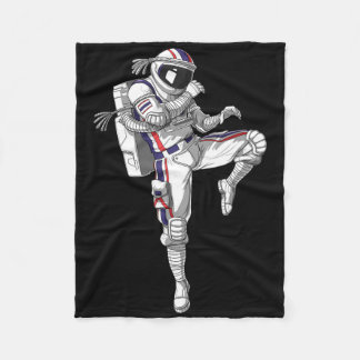 Cobertor De Velo Astronaut Muay Thai Boxing Karate Kickboxing Marti