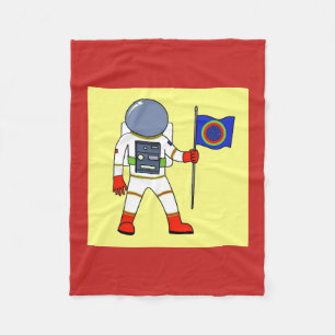 Cobertor De Velo Astronauta