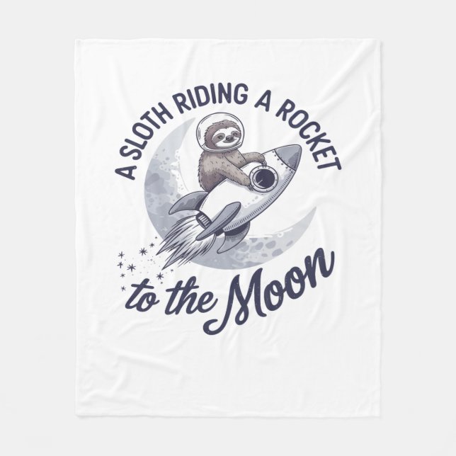 Cobertor De Velo Astronauta Adorável (Frente)