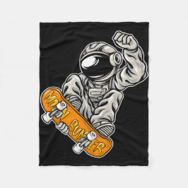 Cobertor De Velo Astronauta Corredor da Lua
