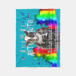 Cobertor De Velo Astronauta do animal do especialista de missão