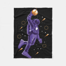 Cobertor De Velo Astronauta Faz Enterrada