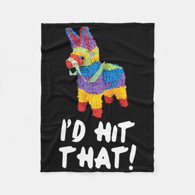 Cobertor De Velo Atingiria a festa Pinata Cinco de Mayo, camisa 1 (Frente)