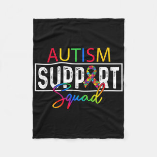Cobertor De Velo Autism Esquadrão de Sensibilização Autismo Grupo d