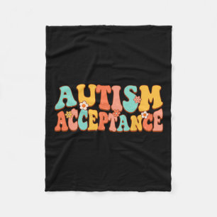 Cobertor De Velo Autismo Advertência Aceitação Groovy Especial E