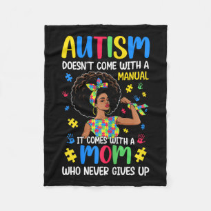 Cobertor De Velo Autismo Mãe não vem com um manual que vem Bla