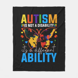 Cobertor De Velo Autismo Não É Deficiência É Diferente