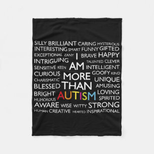 Cobertor De Velo Autismo Sou Mais Do Que Autismo