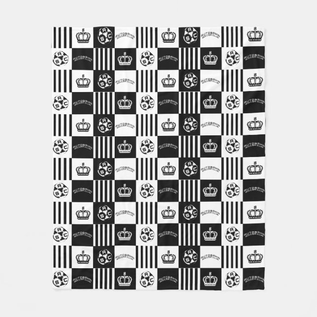 Cobertor De Velo Autobahn Soccer Blanket (Frente)