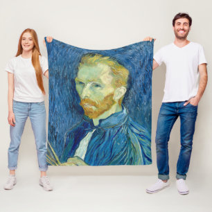 Cobertor De Velo Autorretrato de Vincent Van Gogh 1889