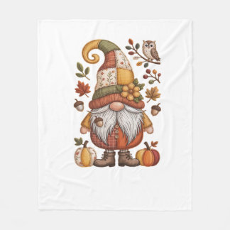 Cobertor De Velo autumn gnome Classic T-Shirt.png