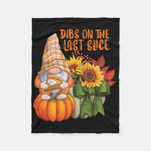 Cobertor De Velo Autumn Gnomo Adora Pumpkin Pie Dessert E Fall Fo