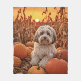 Cobertor De Velo Autumn Havanese
