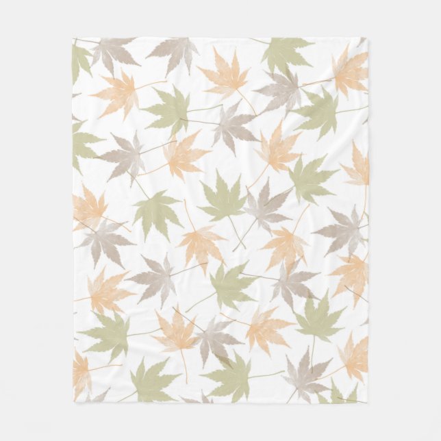 Cobertor De Velo Autumn Leaf Beauece Blanket (Frente)
