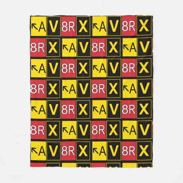 Cobertor De Velo Aviatrix - AV8RX (Frente)