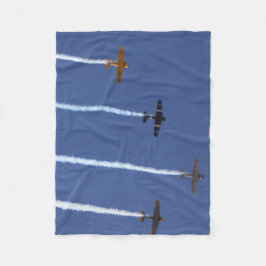 Cobertor De Velo Aviões de Guerra Fleece Blanket