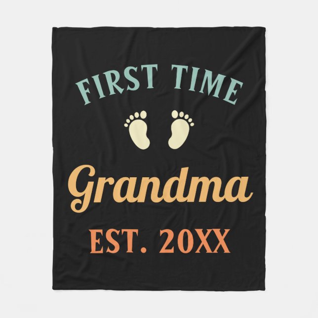 Cobertor De Velo Avó Abuela Nonna Grammy Primeira Vovó (Frente)