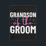 Cobertor De Velo Avô Da Família Do Casamento De Casamento Do Groom<br><div class="desc">Avô Da Família Do Casamento De Casamento De Noite</div>