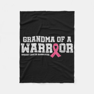 Cobertor De Velo Avó De Um Guerreiro, Cancer De Fita Rosa, Awa