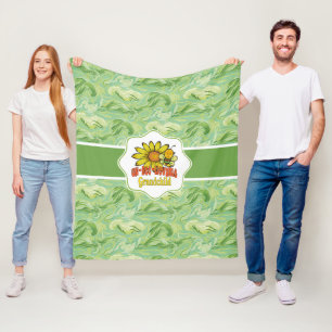 Cobertor De Velo Avô inacreditável, girassóis e abelhas