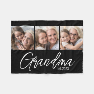 Cobertor De Velo Avó Personalizável Ano de Fundação 3 Imagem