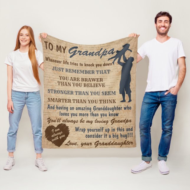 Cobertor De Velo Avô Presente Da Avô Retro Avô (In Situ)