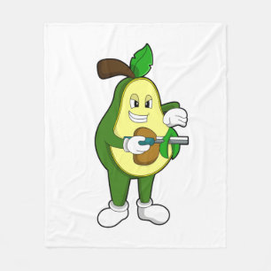 Cobertor De Velo Avocado como cabeleireiro com Razor