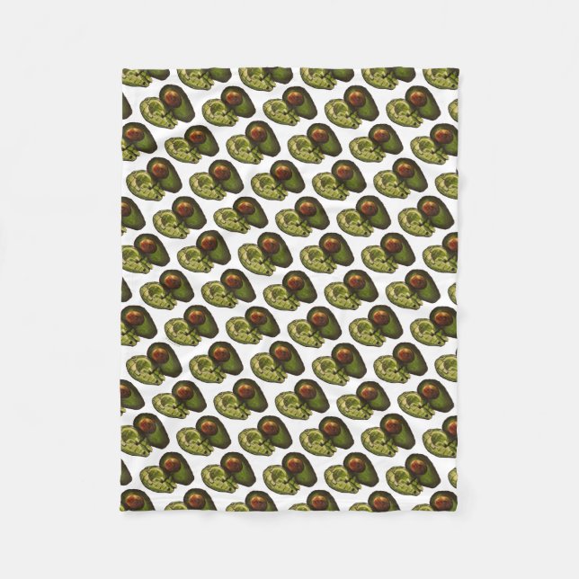 Cobertor De Velo Avocado Fleece Blanket (Frente)