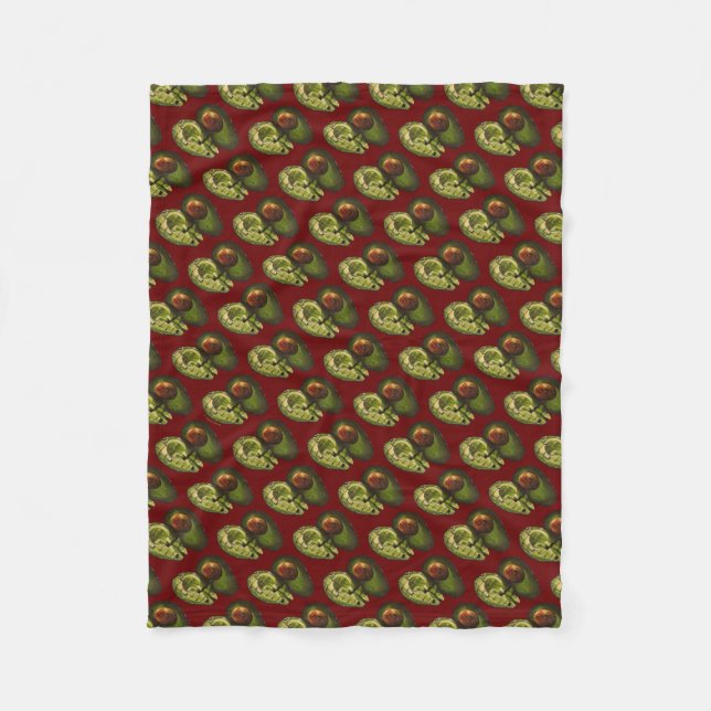 Cobertor De Velo Avocado Fleece Blanket (Frente)