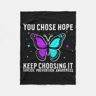Cobertor De Velo Awareness Support Prevention Awareness Month