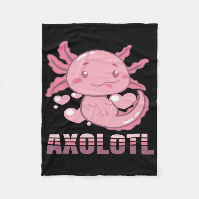 Cobertor De Velo Axolotl Lush Terrarium | Pet-Lover (Frente)