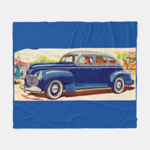 Cobertor De Velo azul 1941 Plymouth