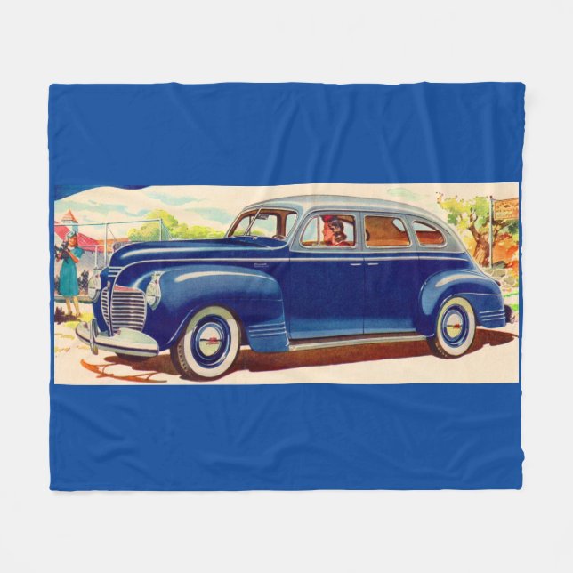 Cobertor De Velo azul 1941 Plymouth (Frente (Horizontal))