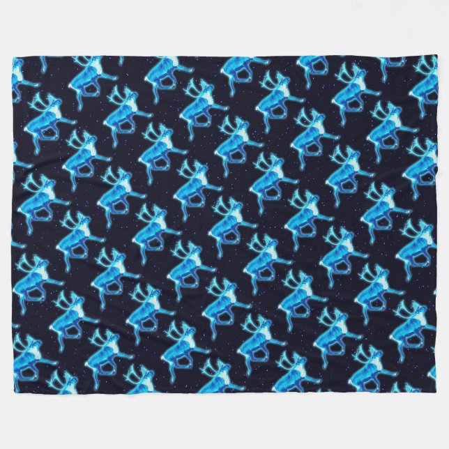 Cobertor De Velo Azul-Cariou (Névoa) (Frente (Horizontal))