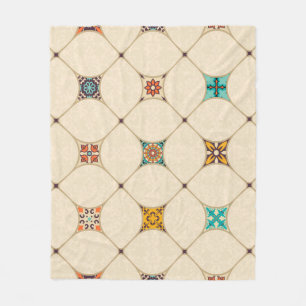 Cobertor De Velo Azulejo de retalhos incolor com o Islã, Árabe