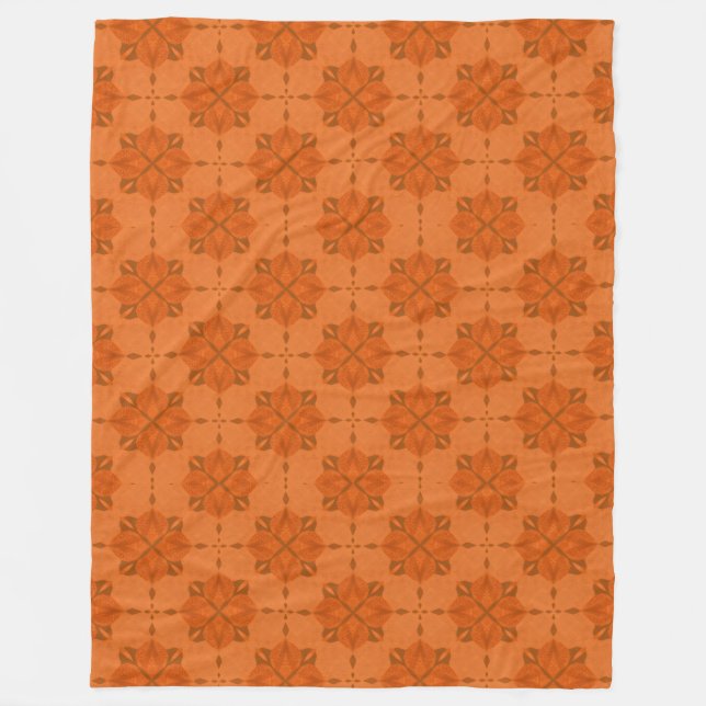 Cobertor De Velo Azulejo Ornamental Quente (Frente)