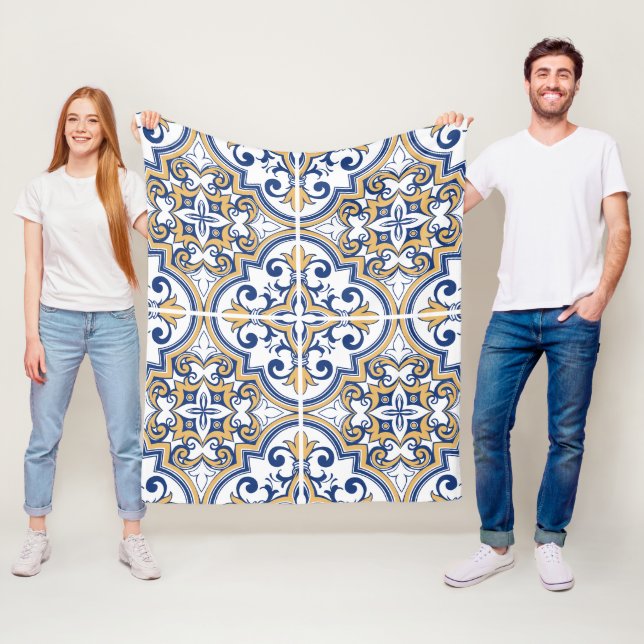 Cobertor De Velo Azulejos em português 1 (In Situ)