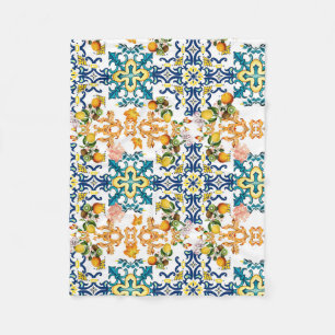 Cobertor De Velo azulejos quivis e limão em Portugal
