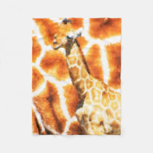 Cobertor De Velo Baby Giraffe