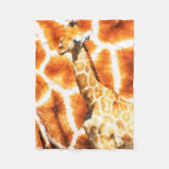 Cobertor De Velo Baby Giraffe (Frente)