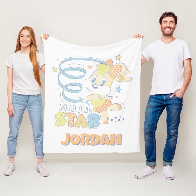 Cobertor De Velo Baby Lola Bunny Future Star (In Situ)