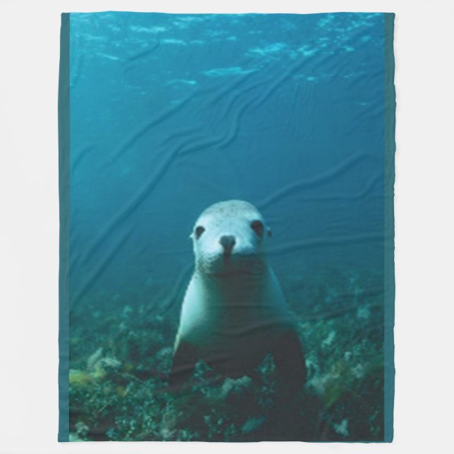 COBERTOR DE VELO BABY SEAL FLEELE BLANKET (Frente)