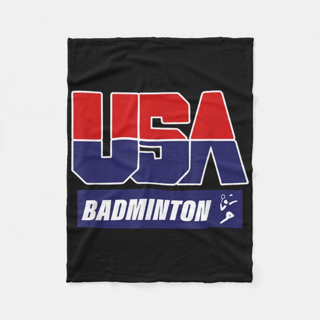 Cobertor De Velo Badminton 2021 EUA  (Frente)